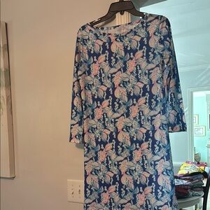 Boutique Koi Fish Print dress